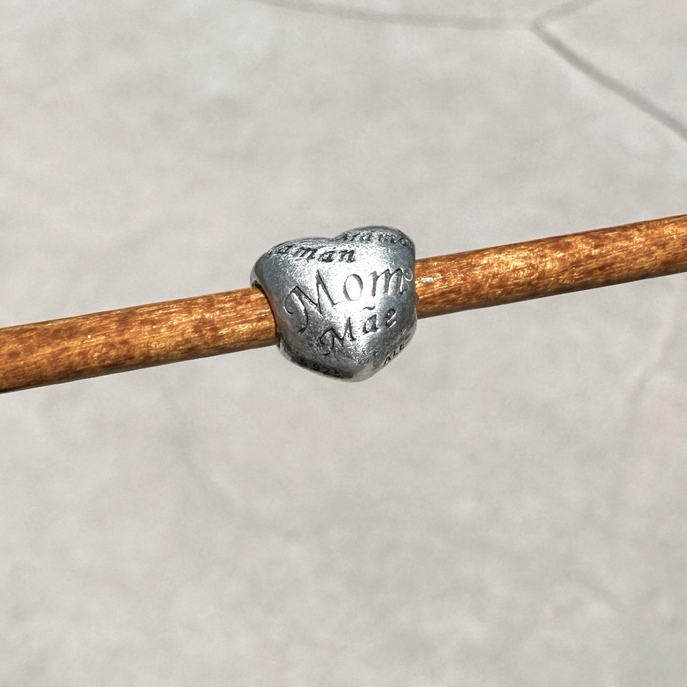 Authentic Pandora charm - Mom in multiple languages